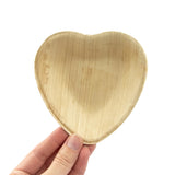 Palm Leaf Heart Plates (3 pack)