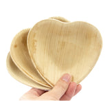 Palm Leaf Heart Plates (3 pack)